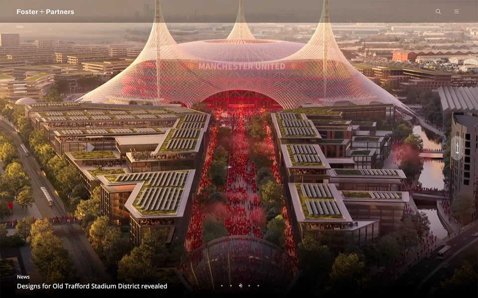 Screenshot of FosterAndPartners.com