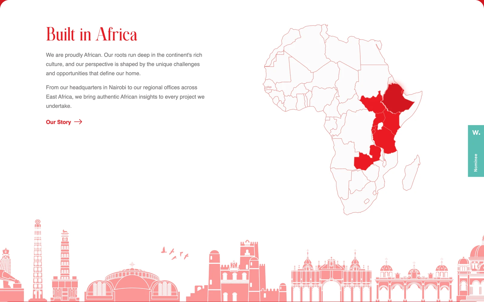 Map screenshot of Dragonfly.africa