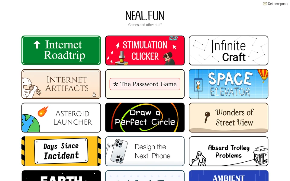 Screenshot of Neal.fun