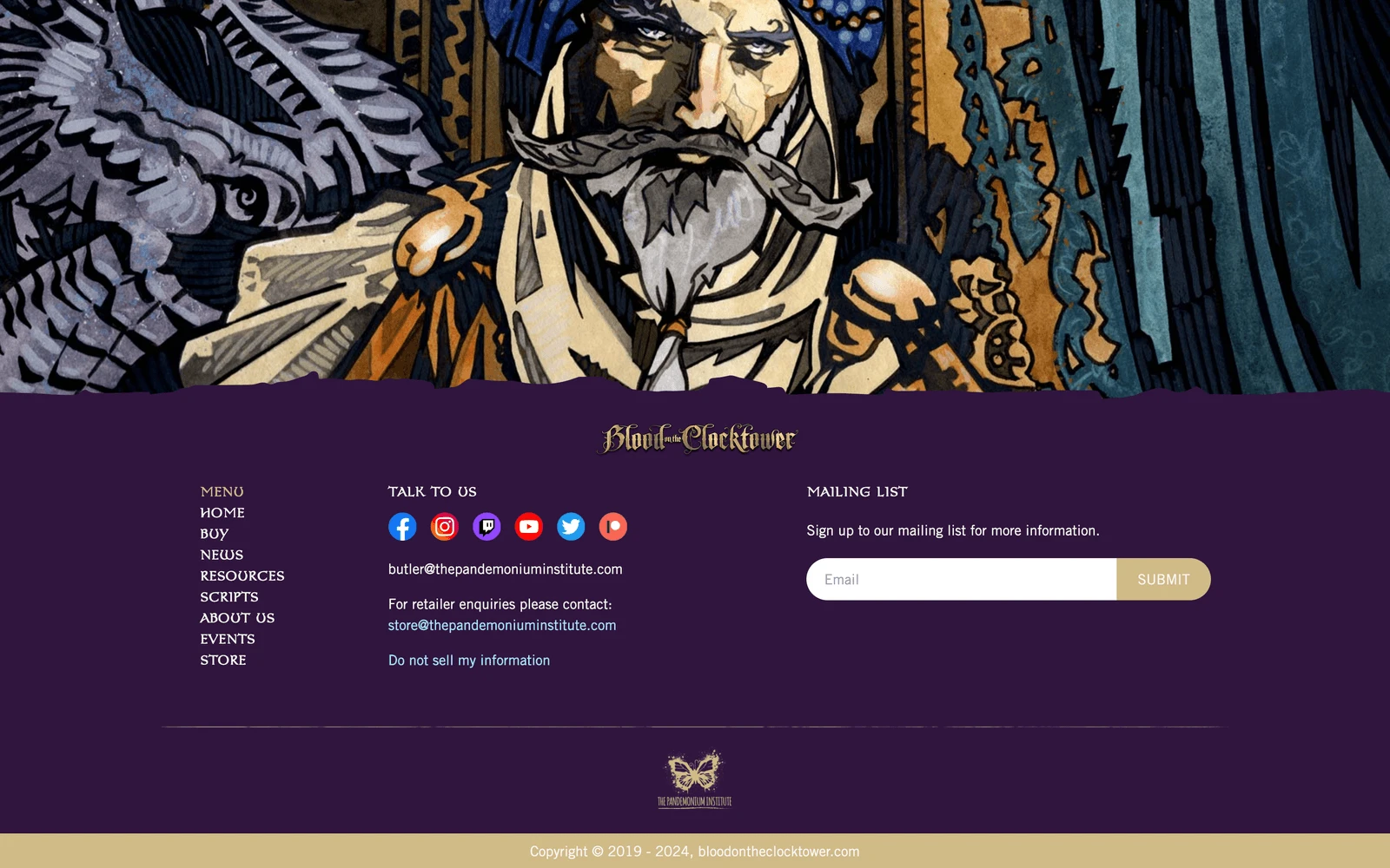 Bottom screenshot of BloodOnTheClocktower.com