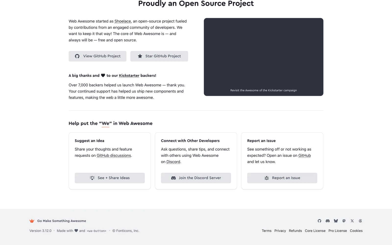 Bottom screenshot of WebAwesome.com