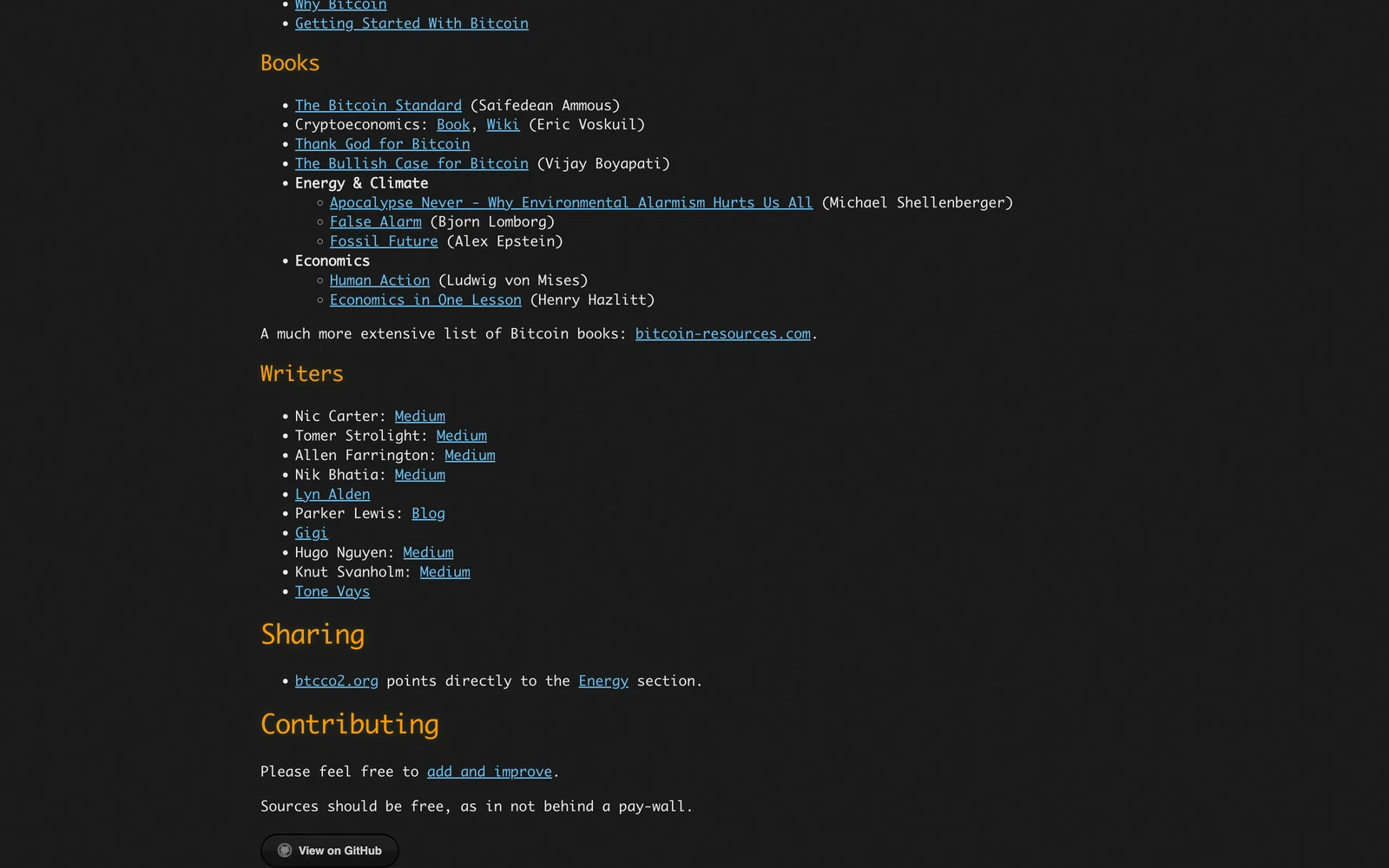 Bottom screenshot of EndTheFUD.org