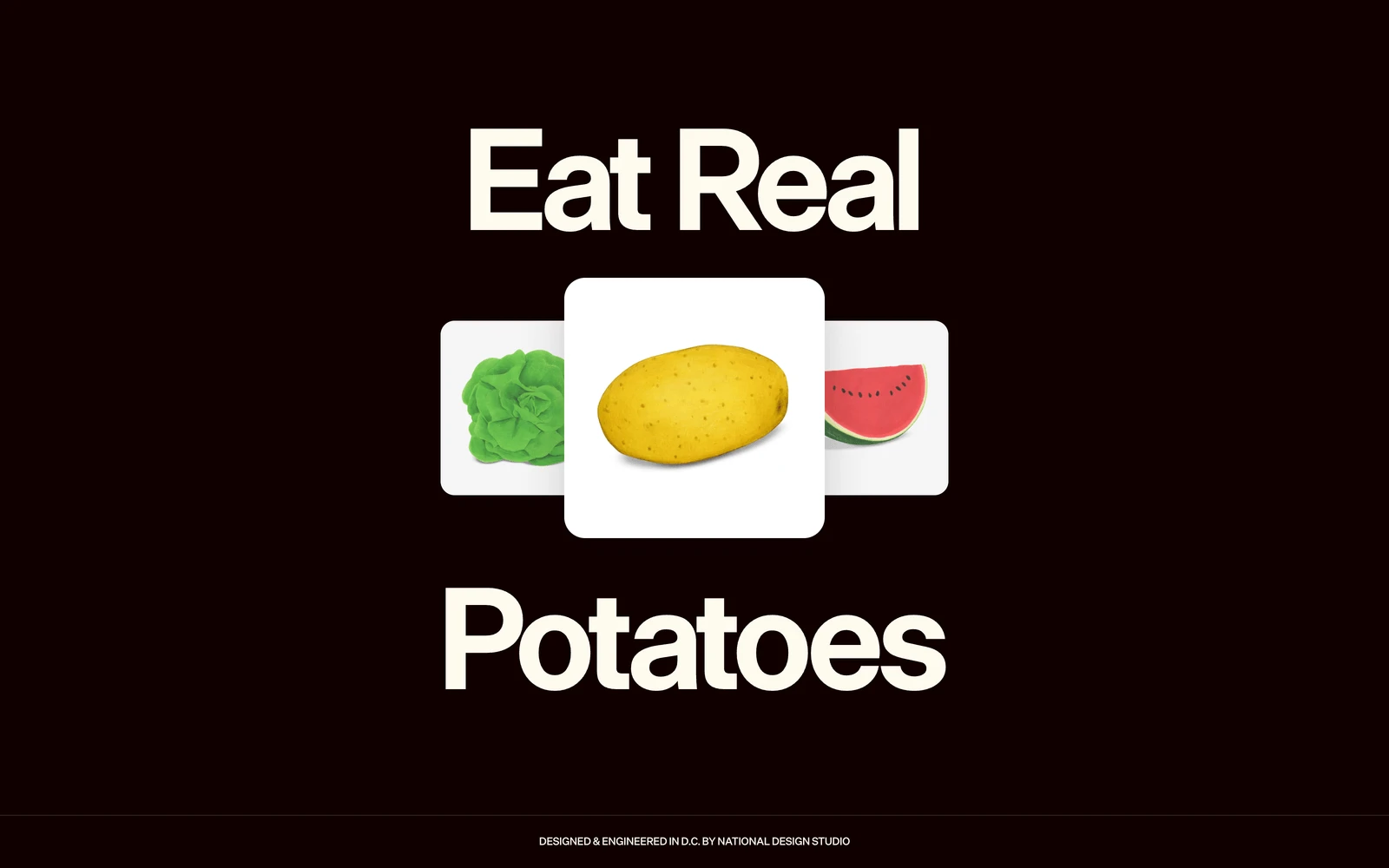 Bottom screenshot of RealFood.gov
