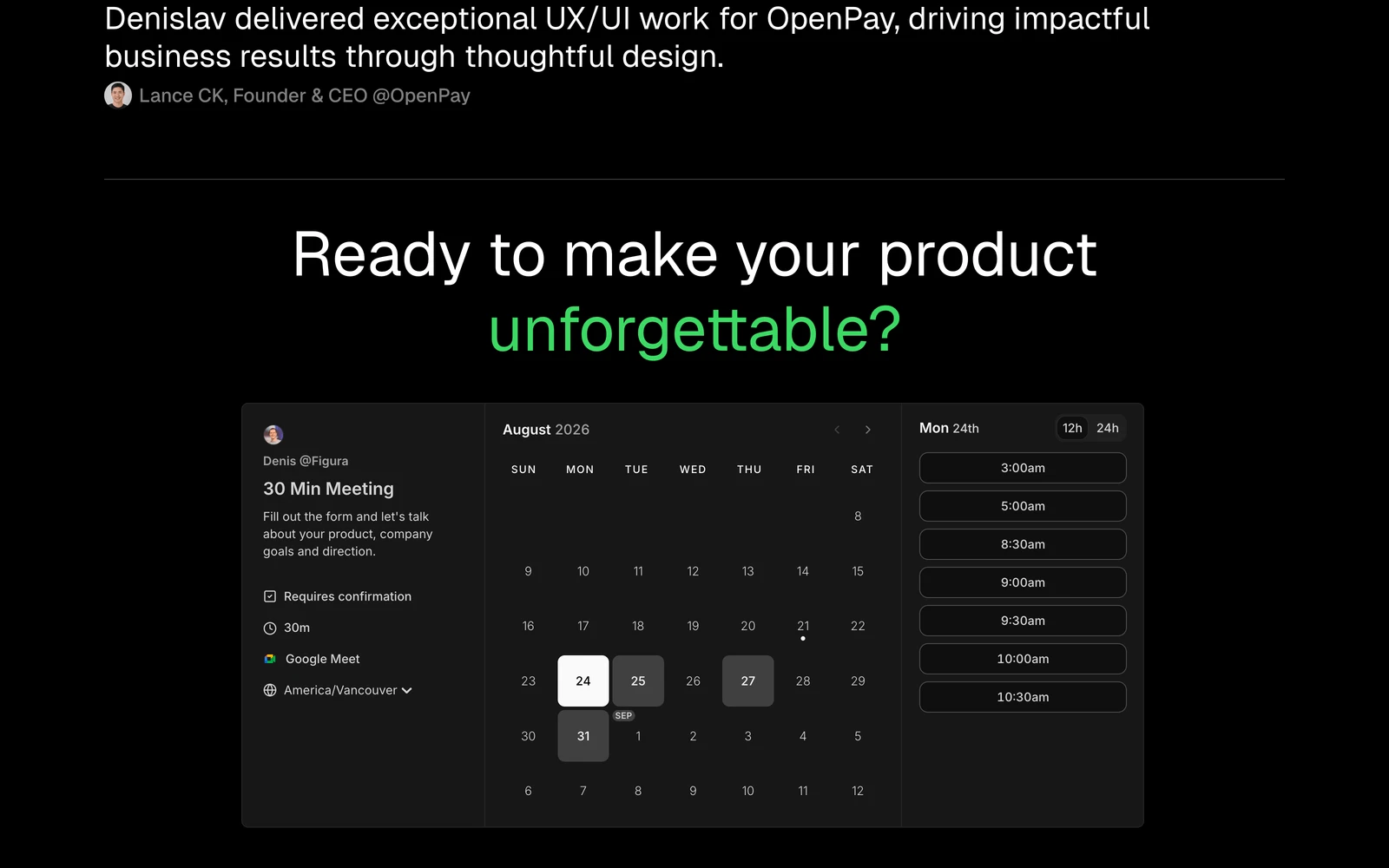 Bottom screenshot of JeliazkovDesign.com