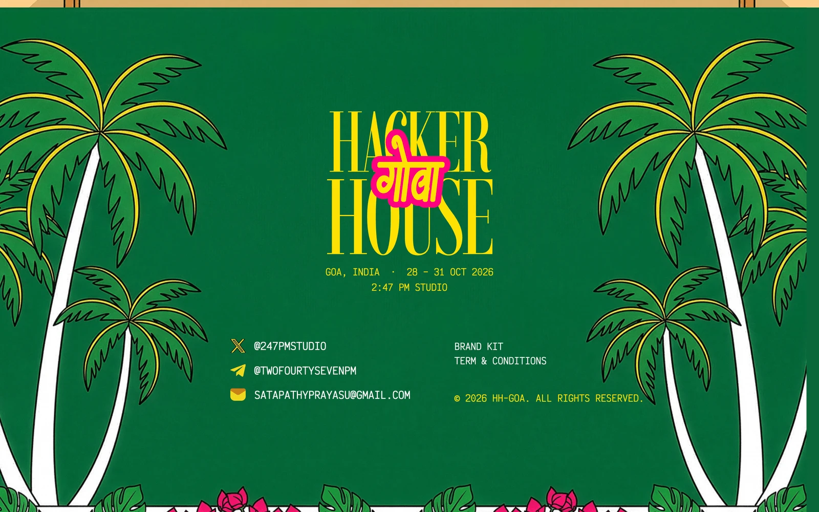 Bottom screenshot of HHGoa.com