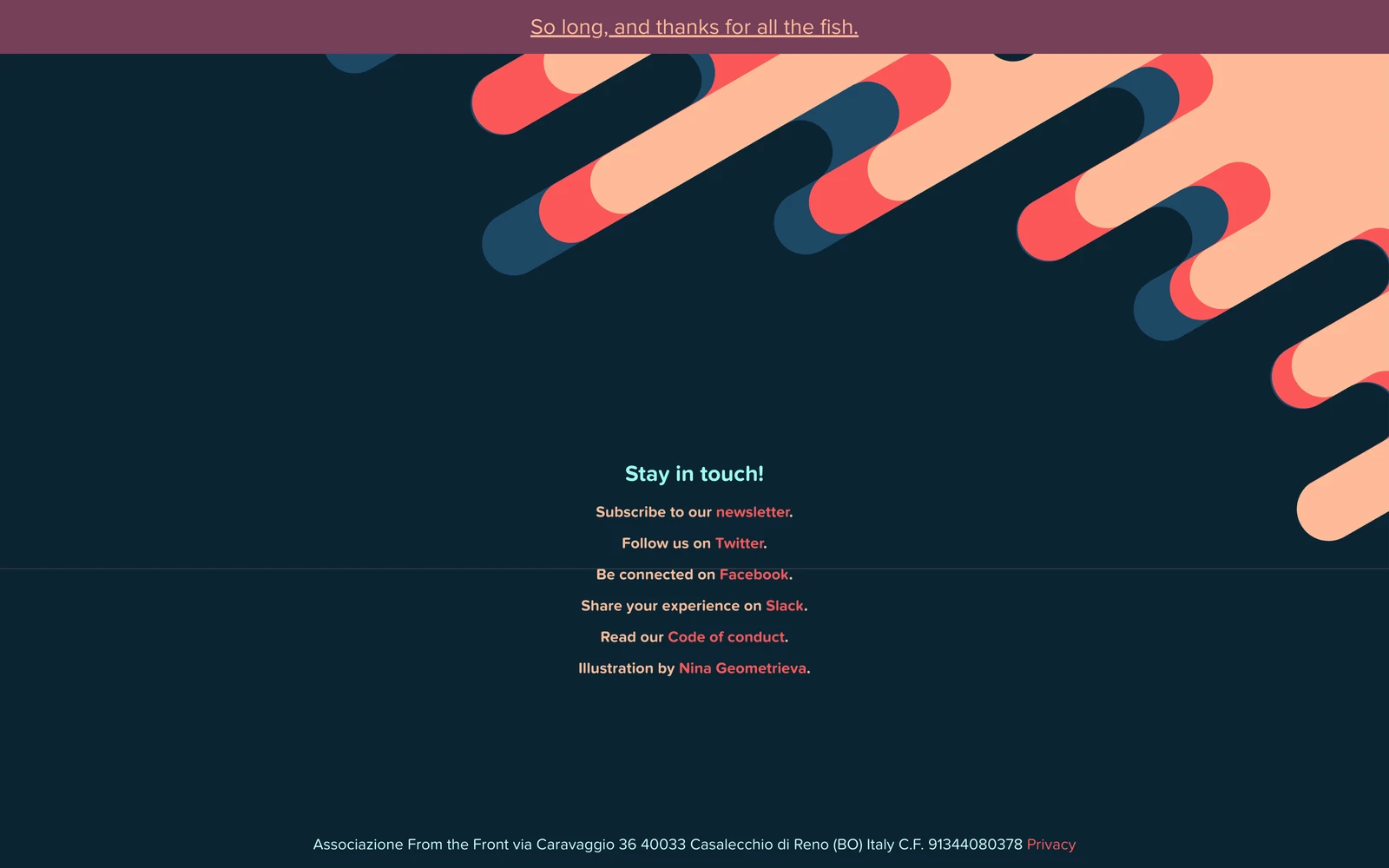 Bottom screenshot of FromTheFront.it