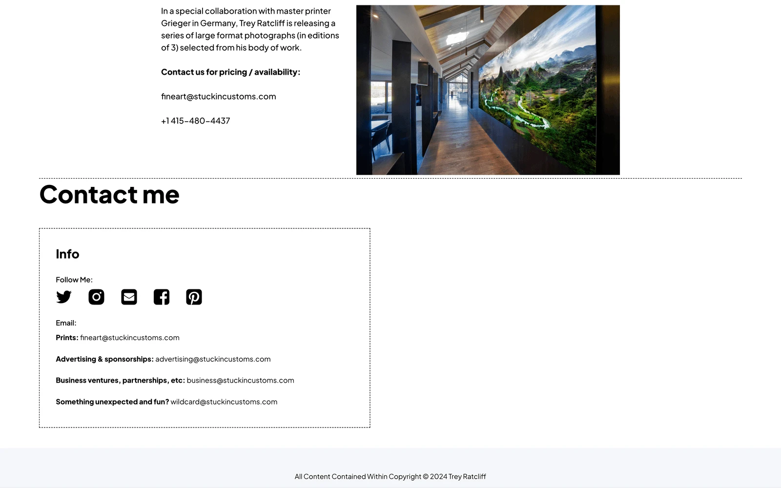 Bottom screenshot of TreyRatcliff.com