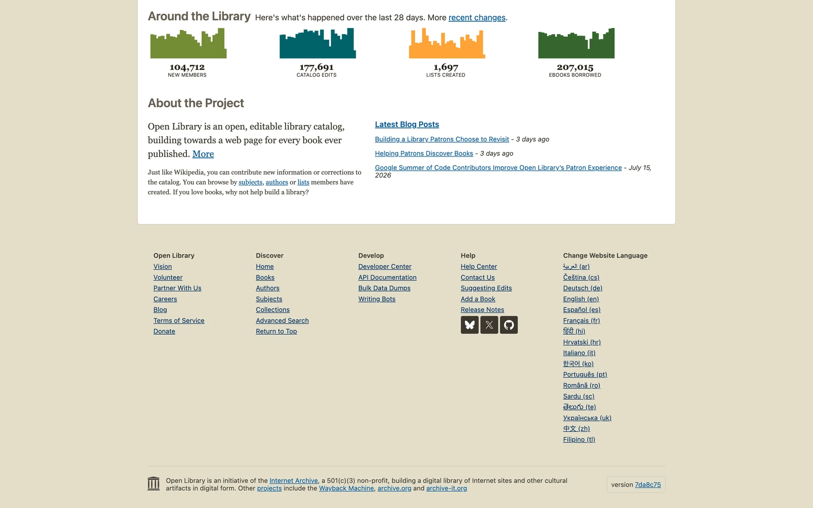 Bottom screenshot of OpenLibrary.org