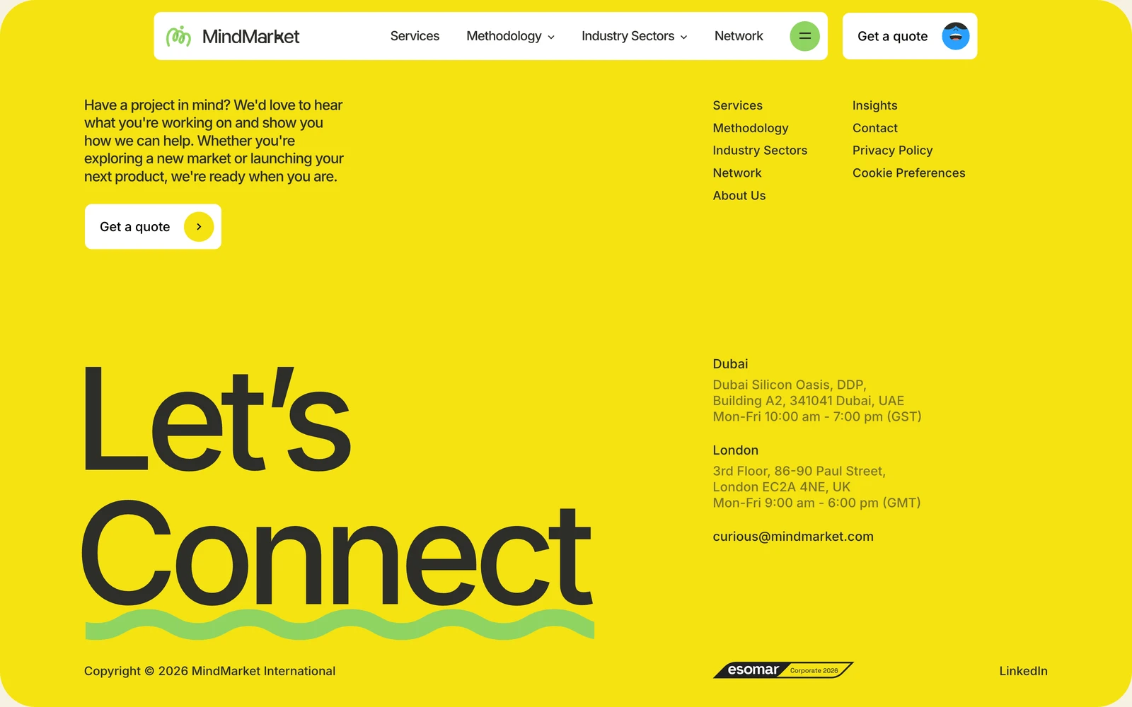 Bottom screenshot of MindMarket.com
