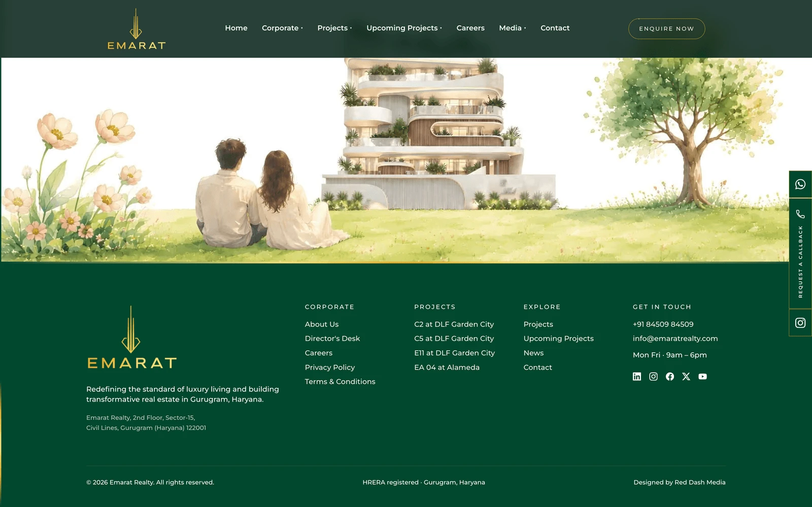 Bottom screenshot of EmaratRealty.com