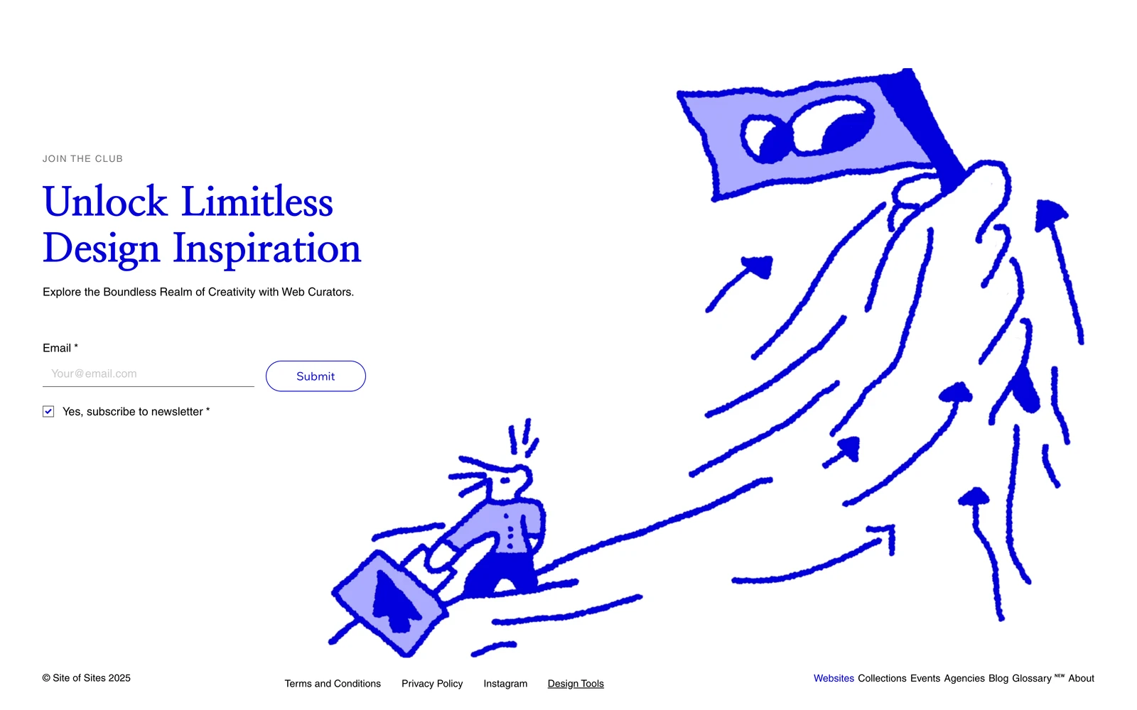 Bottom screenshot of SiteOfSites.co