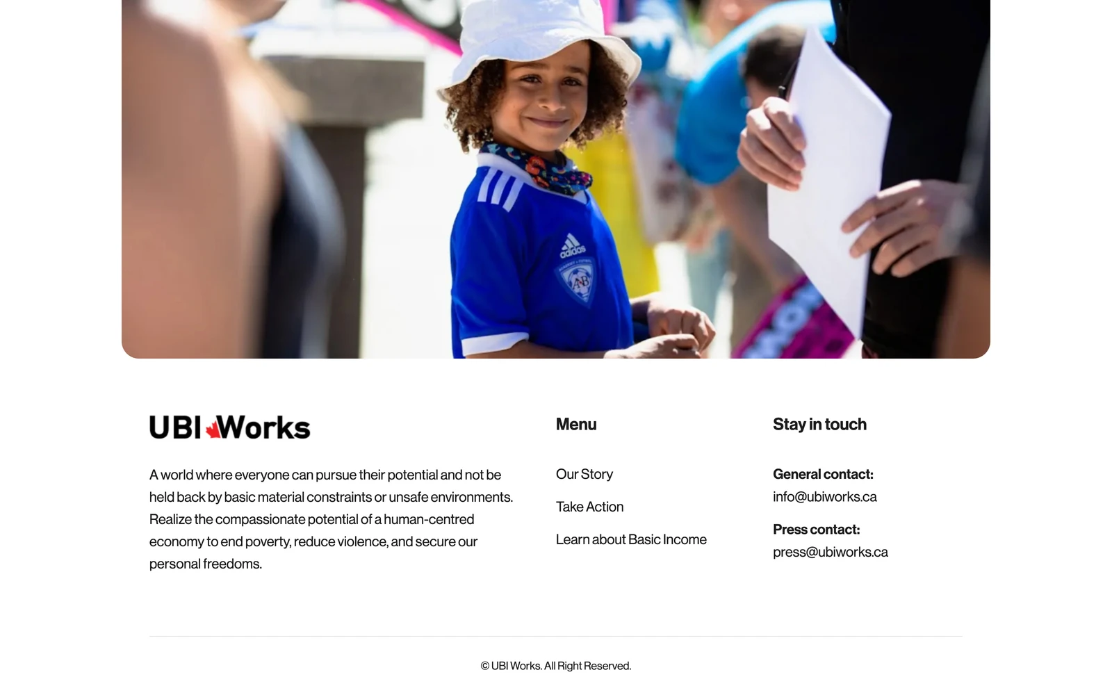 Bottom screenshot of UBIWorks.ca