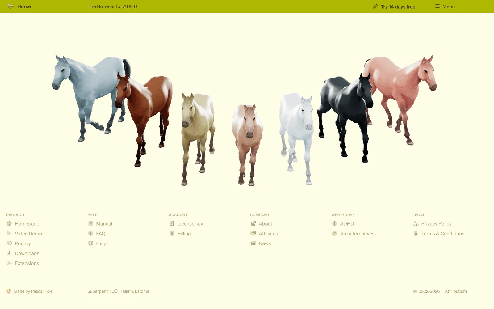 Bottom screenshot of Browser.Horse