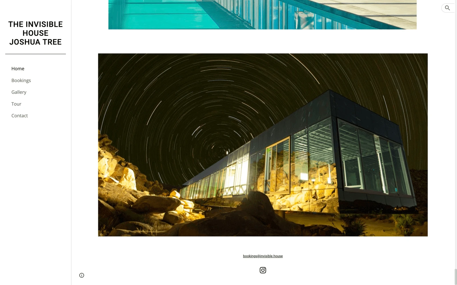 Bottom screenshot of Invisible.house