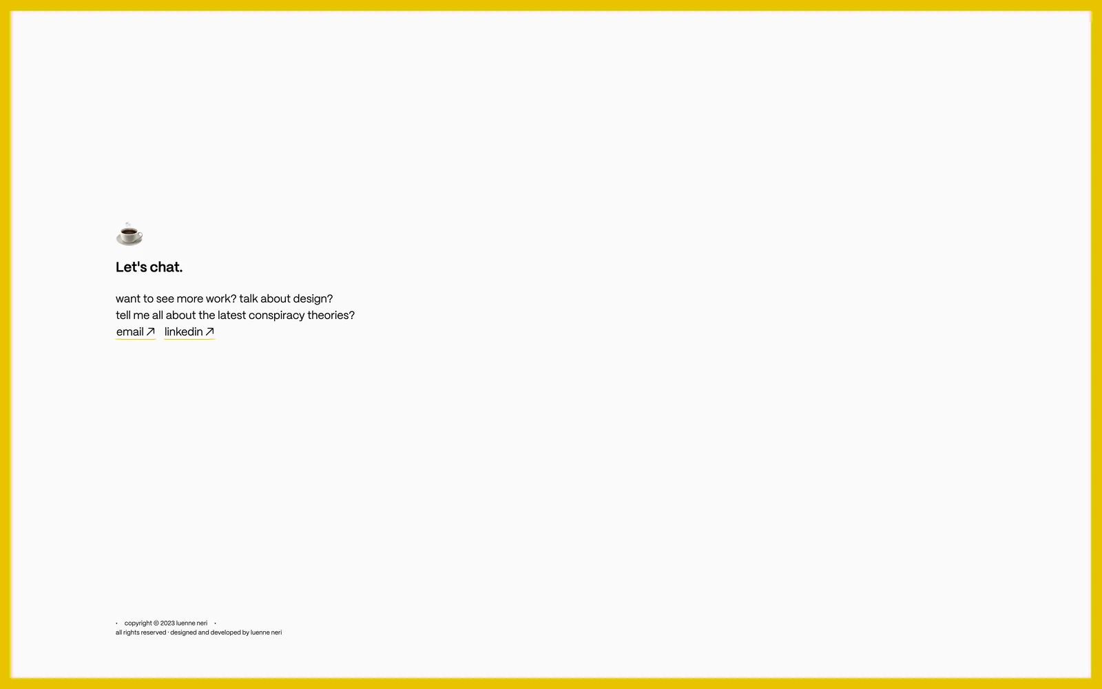 Bottom screenshot of Luenne.design