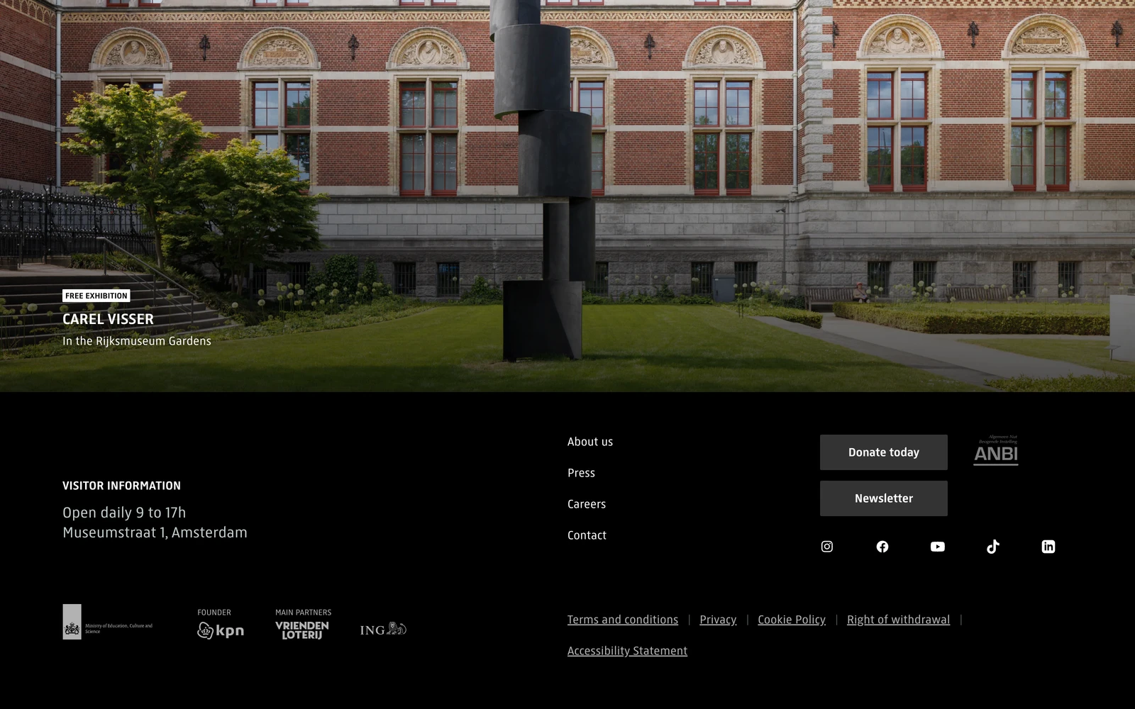 Bottom screenshot of Rijksmuseum.nl