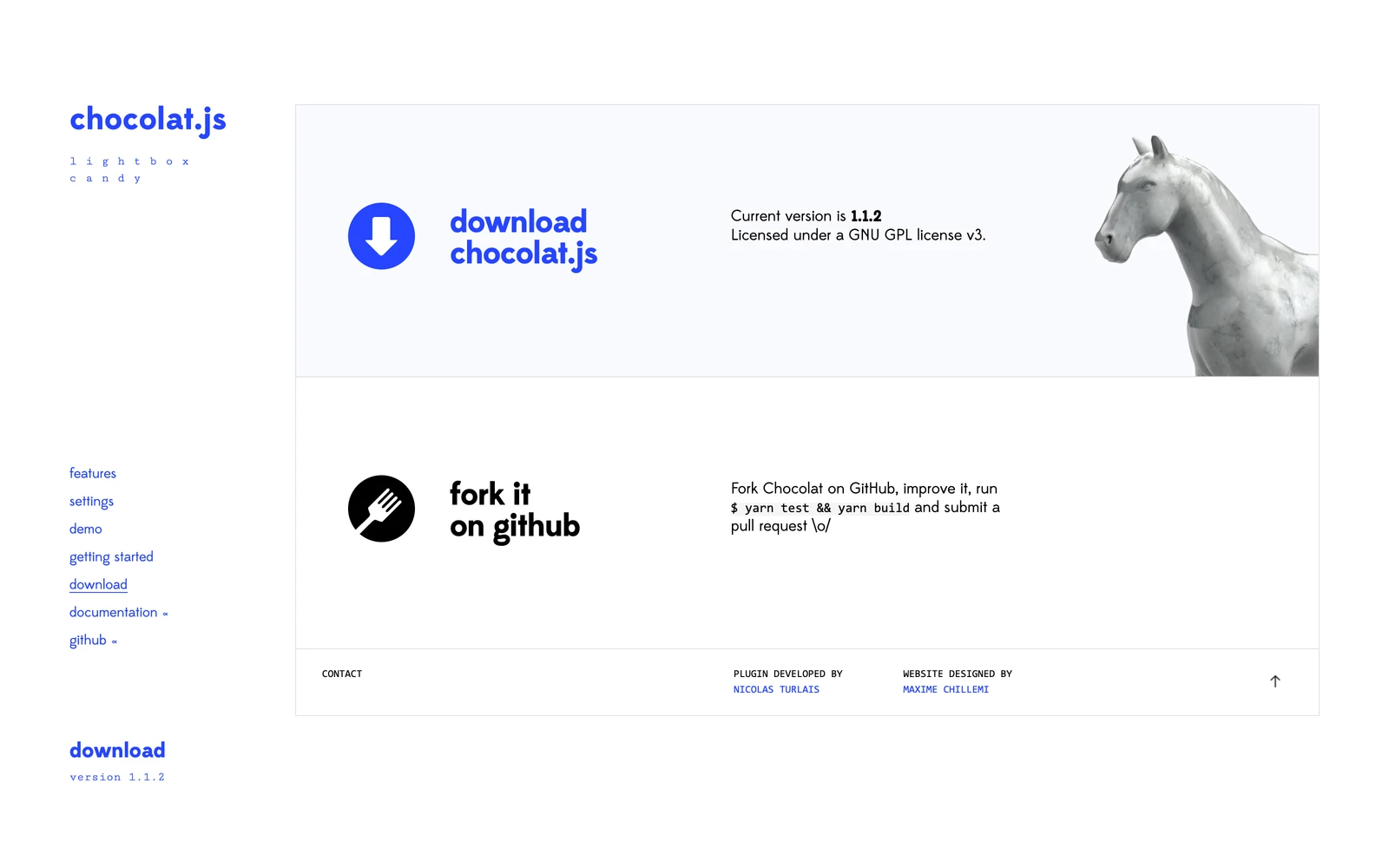 Bottom screenshot of Insipi.de Chocolat