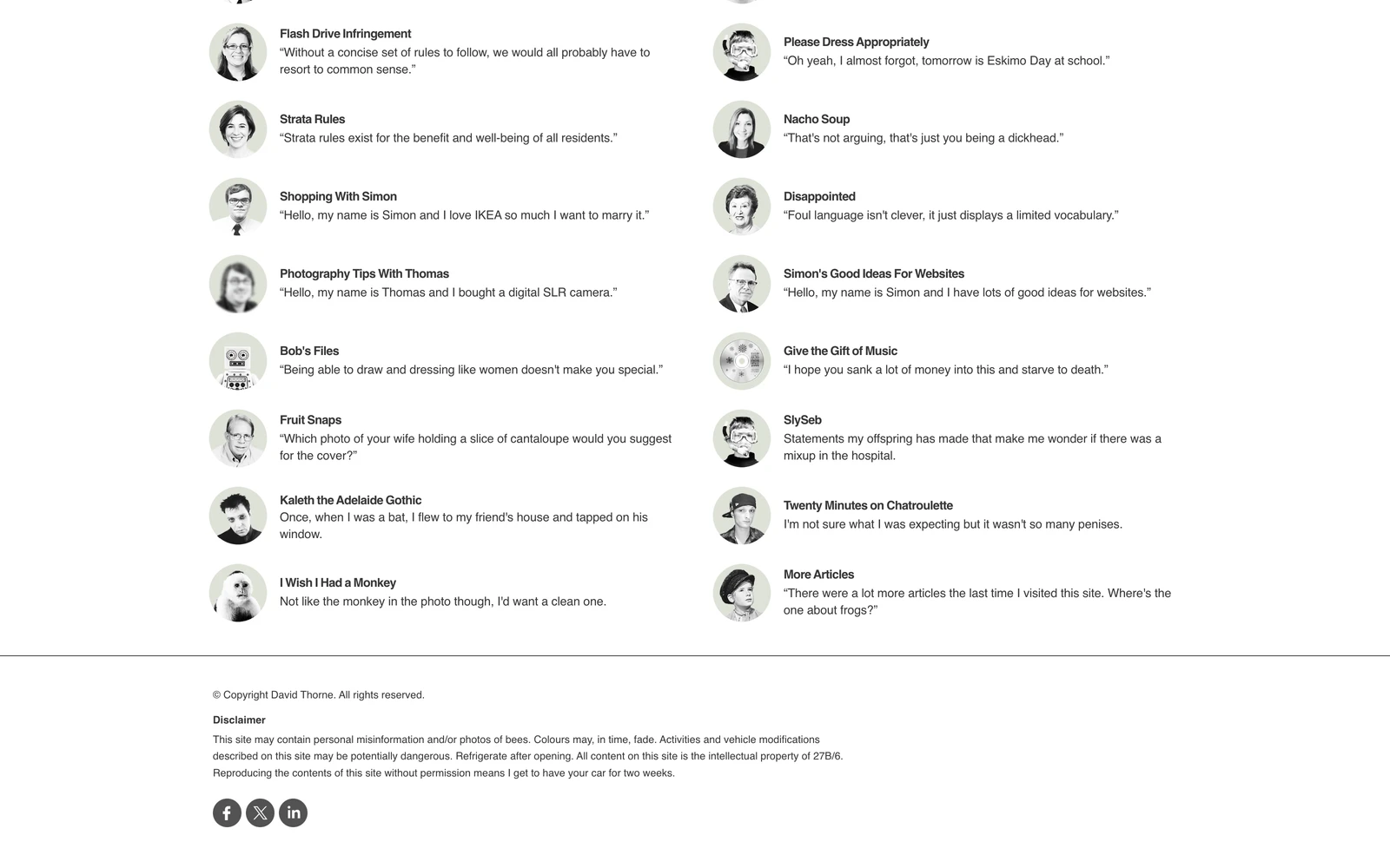 Bottom screenshot of 27Bslash6.com