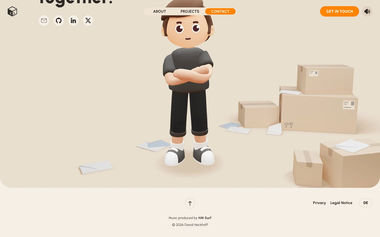 Bottom screenshot of David-Hckh.com