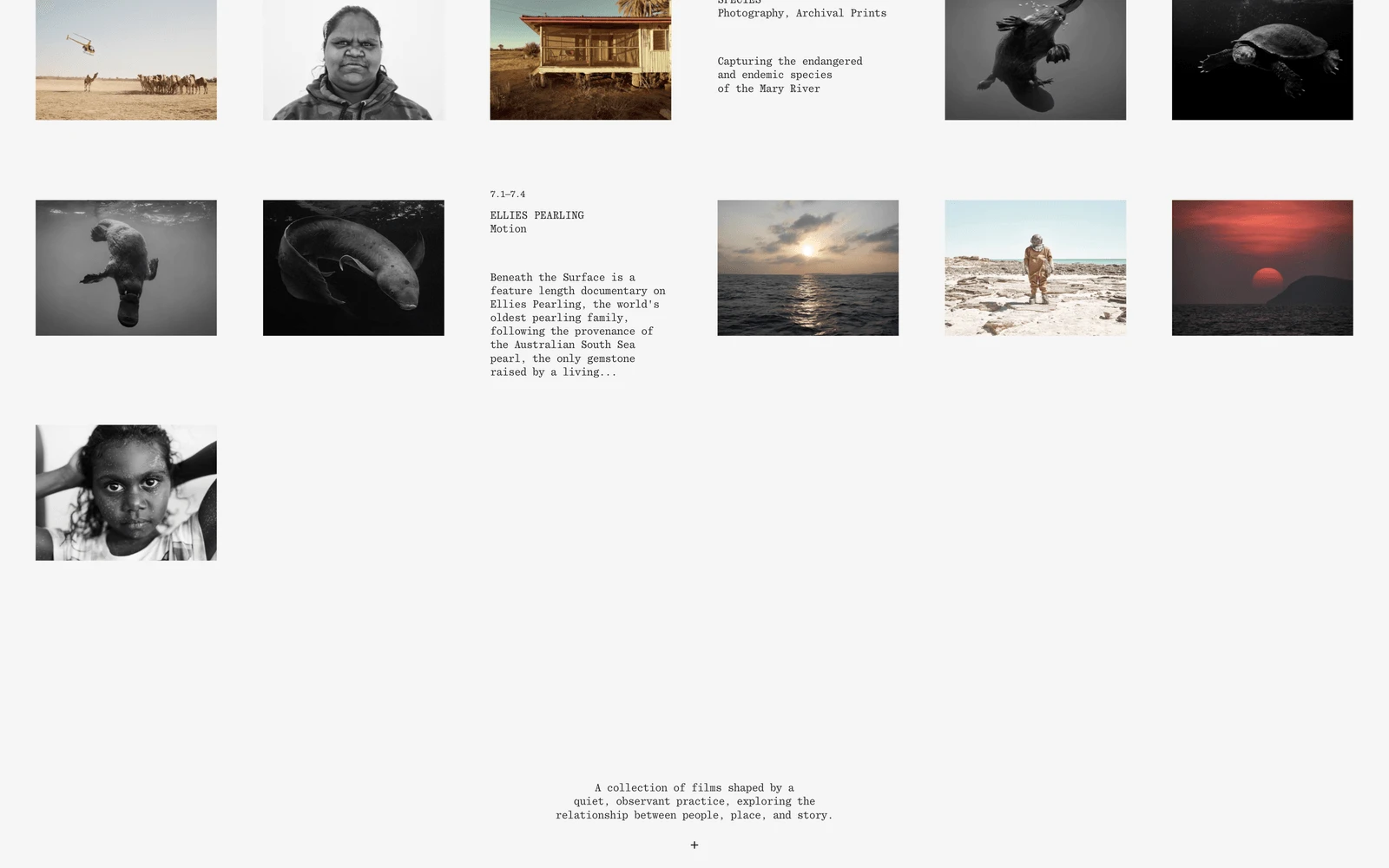 Bottom screenshot of SamThies.com