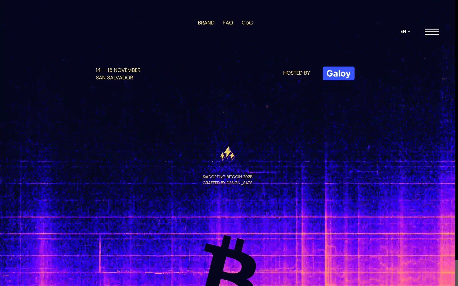 Bottom screenshot of AdoptingBitcoin.org SV 2025
