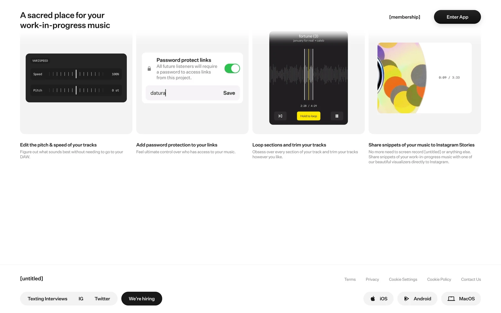 Bottom screenshot of Untitled.stream