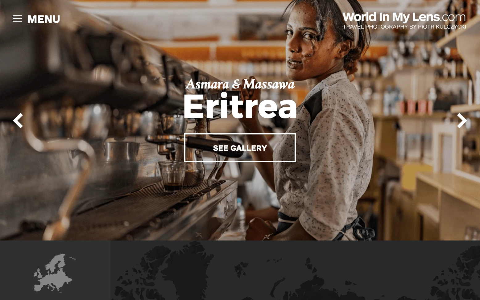 Top screenshot of WorldInMyLens.com
