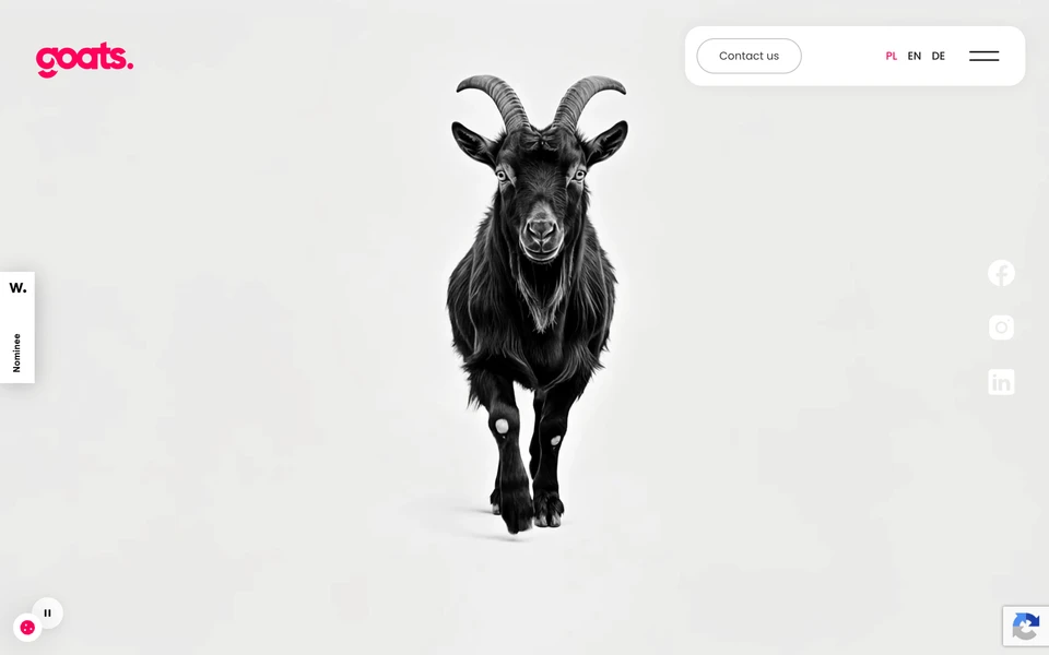 Screenshot of Goats.com.pl