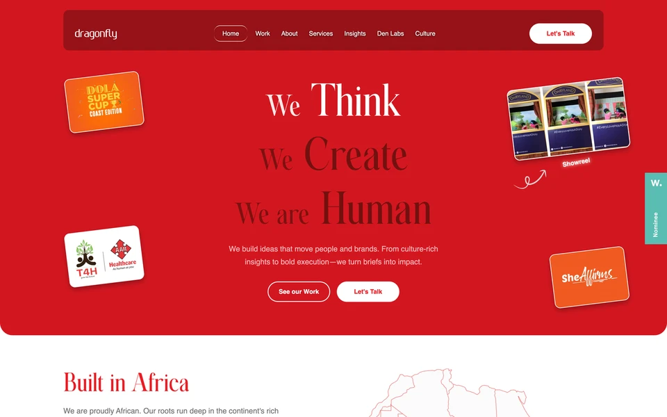 Screenshot of Dragonfly.africa
