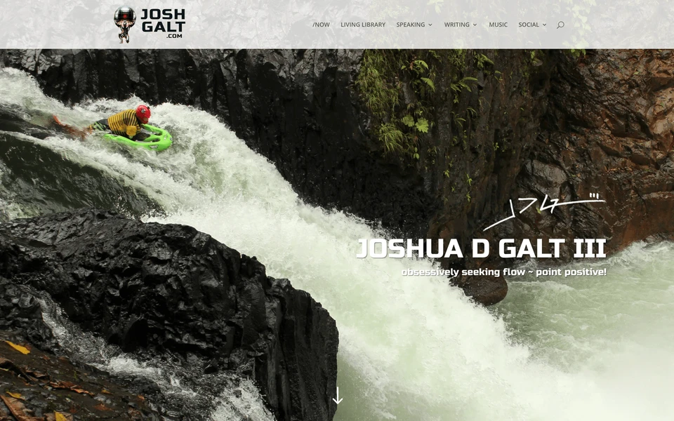 Screenshot of JoshGalt.com