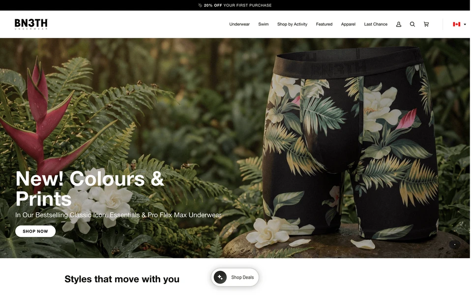 Screenshot of BN3TH.com