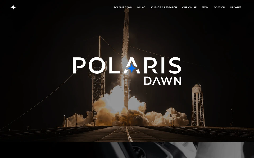 Screenshot of PolarisProgram.com