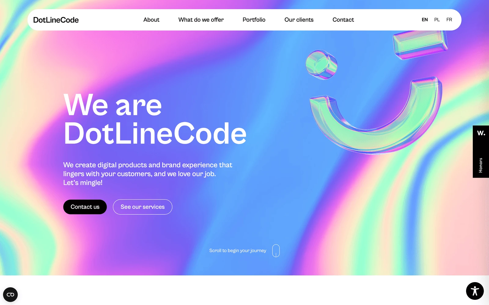 Top screenshot of DotLineCode.com