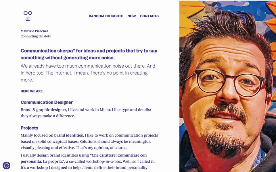 Screenshot of IlPiac.com