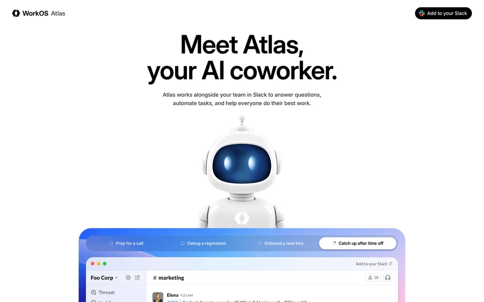 Screenshot of WorkOS.com Atlas