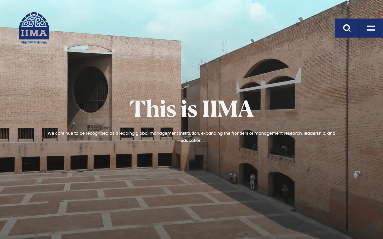 Top screenshot of IIMA.ac.in