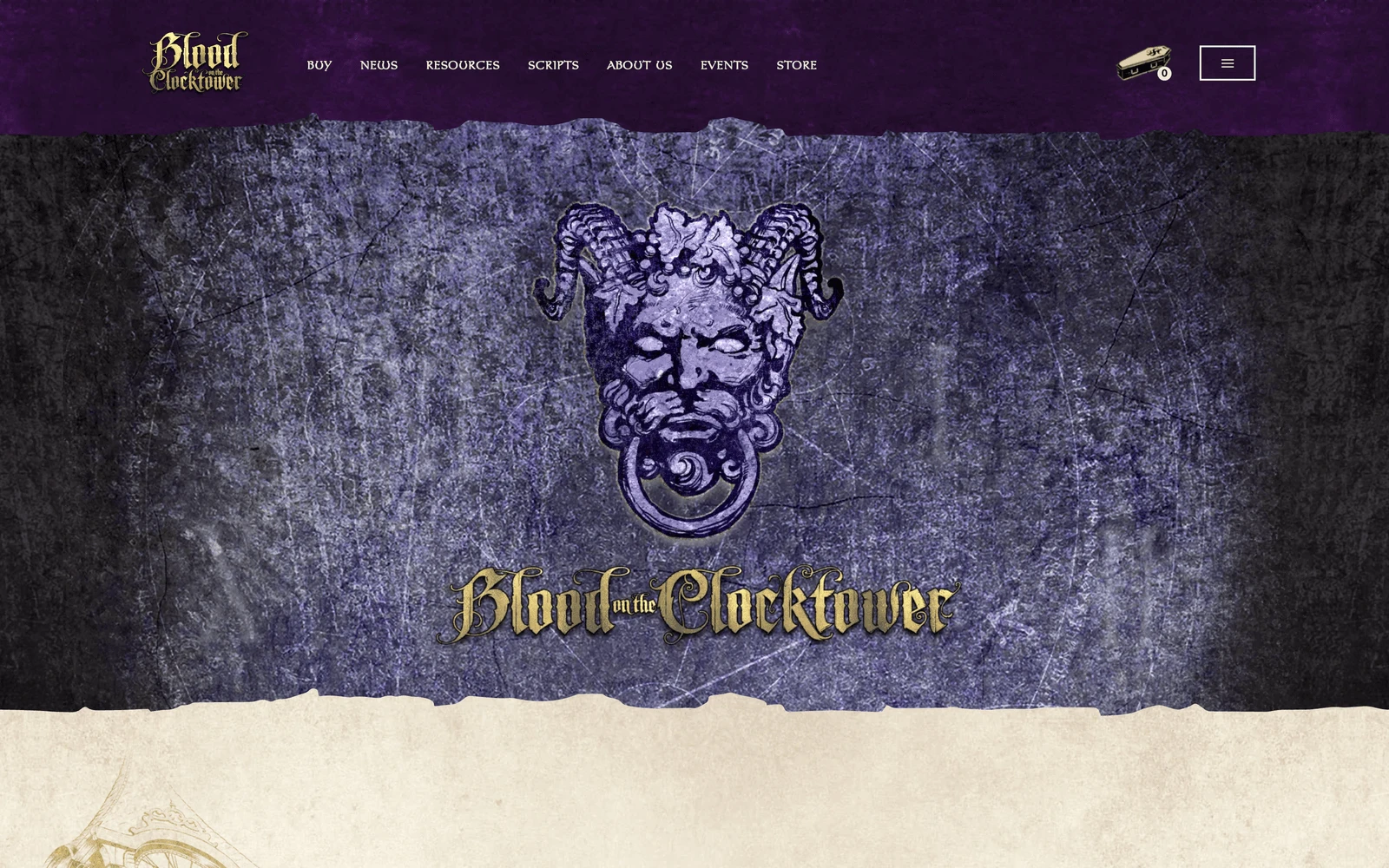 Top screenshot of BloodOnTheClocktower.com
