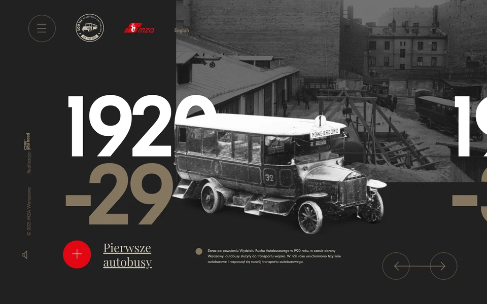 Screenshot of MZA.waw.pl Muzeum
