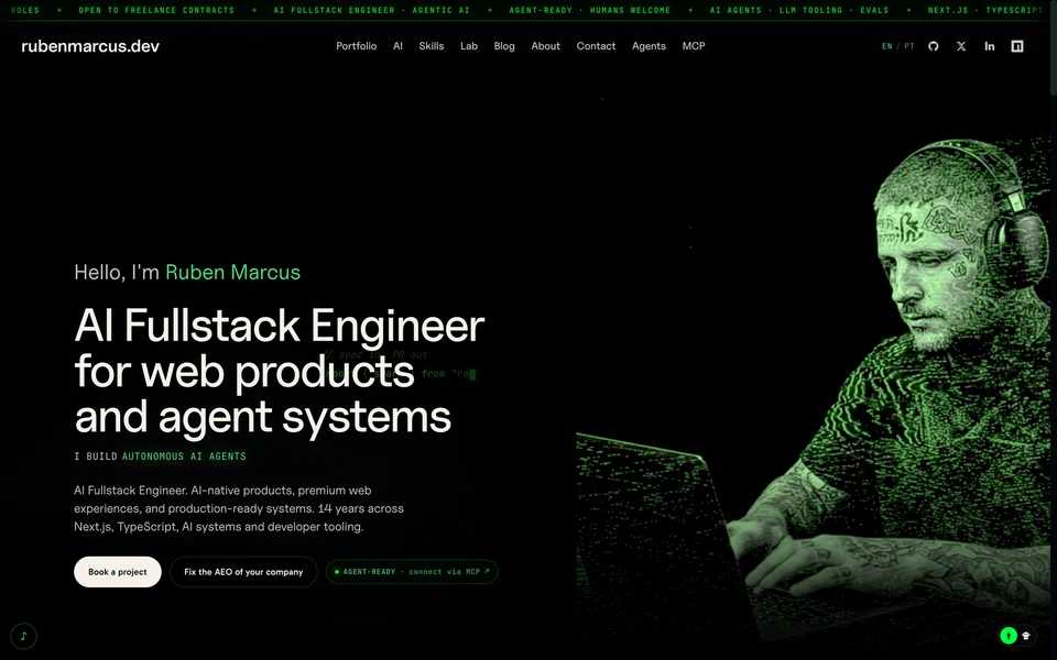 Screenshot of RubenMarcus.dev