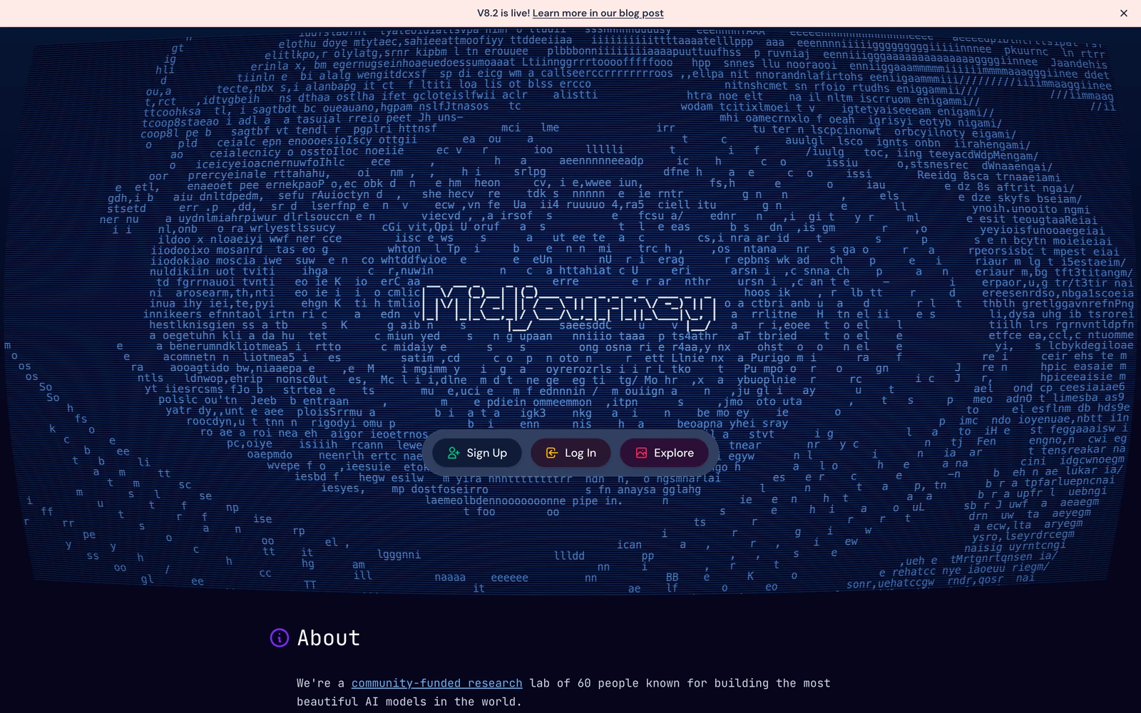Top screenshot of Midjourney.com
