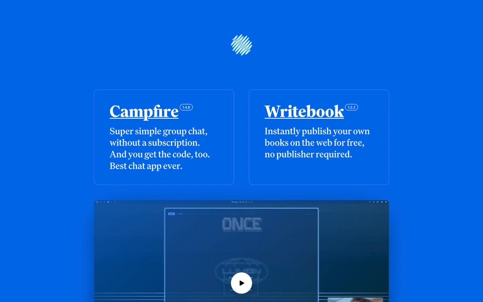Screenshot of Once.com