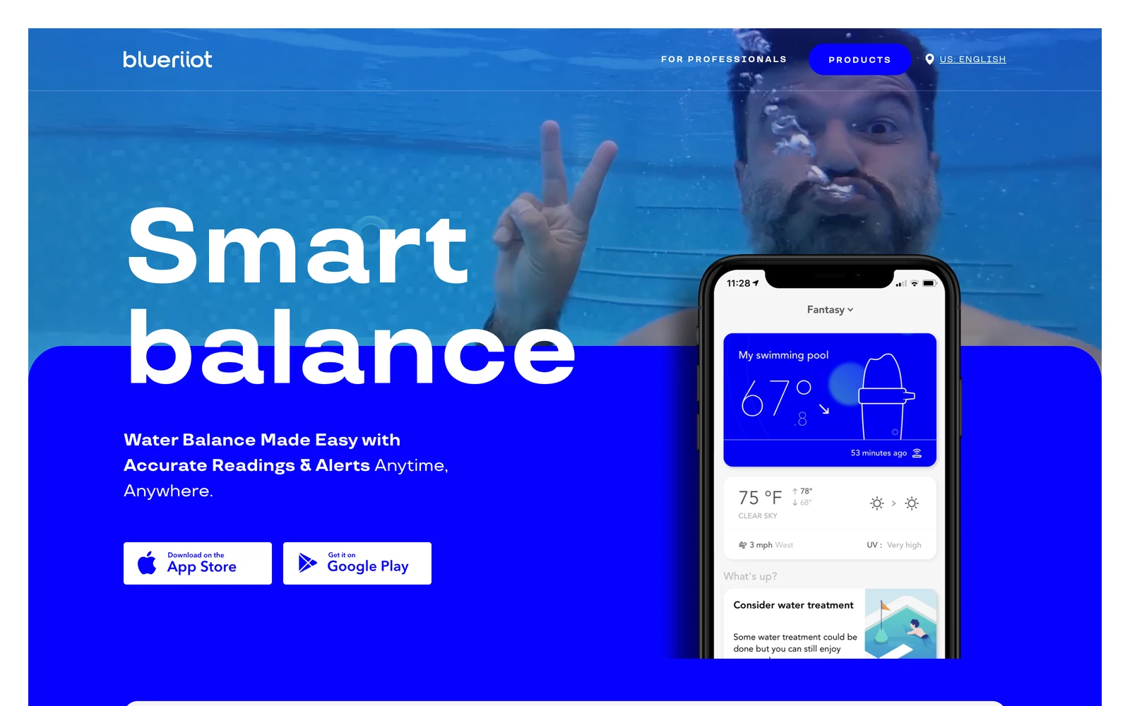 Top screenshot of BlueRiiot.com