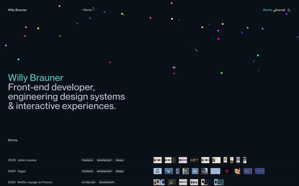 Screenshot of WillyBrauner.com