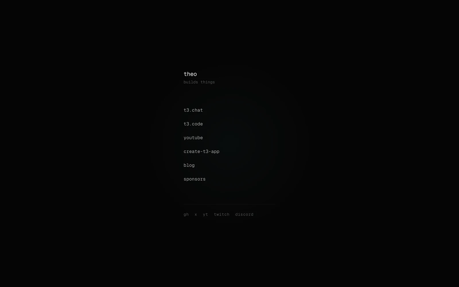 Top screenshot of t3.gg