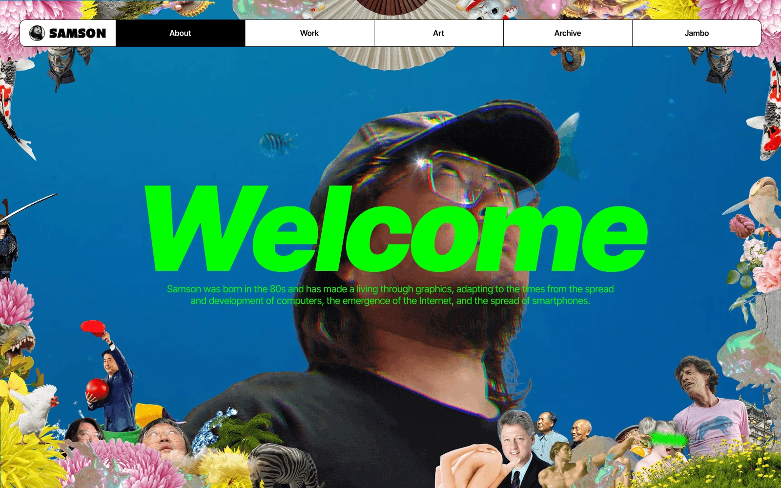Top screenshot of Samsons.kr
