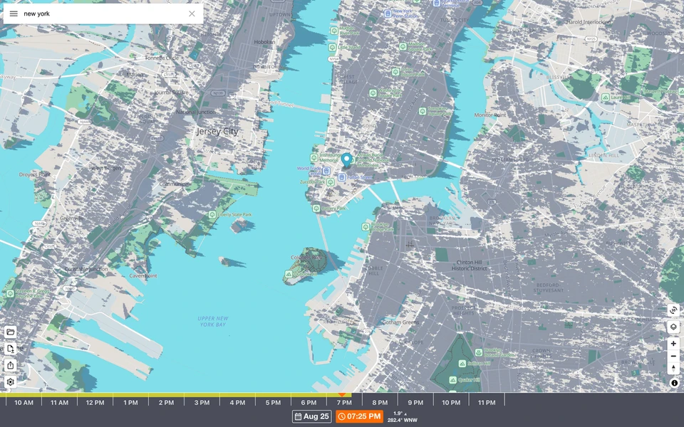 Screenshot of ShadeMap.app
