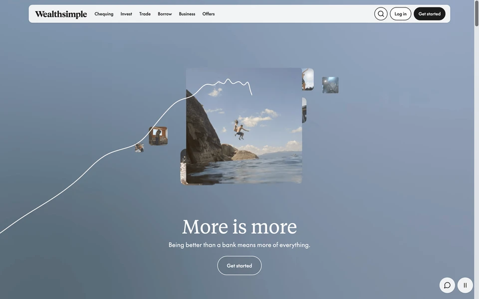 Screenshot of WealthSimple.com