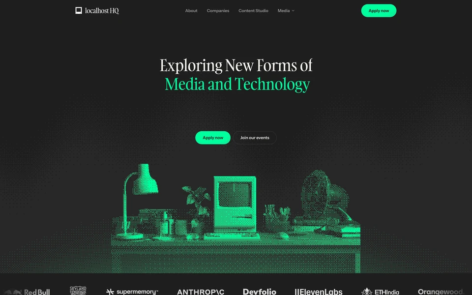 Screenshot of LocalhostHQ.com