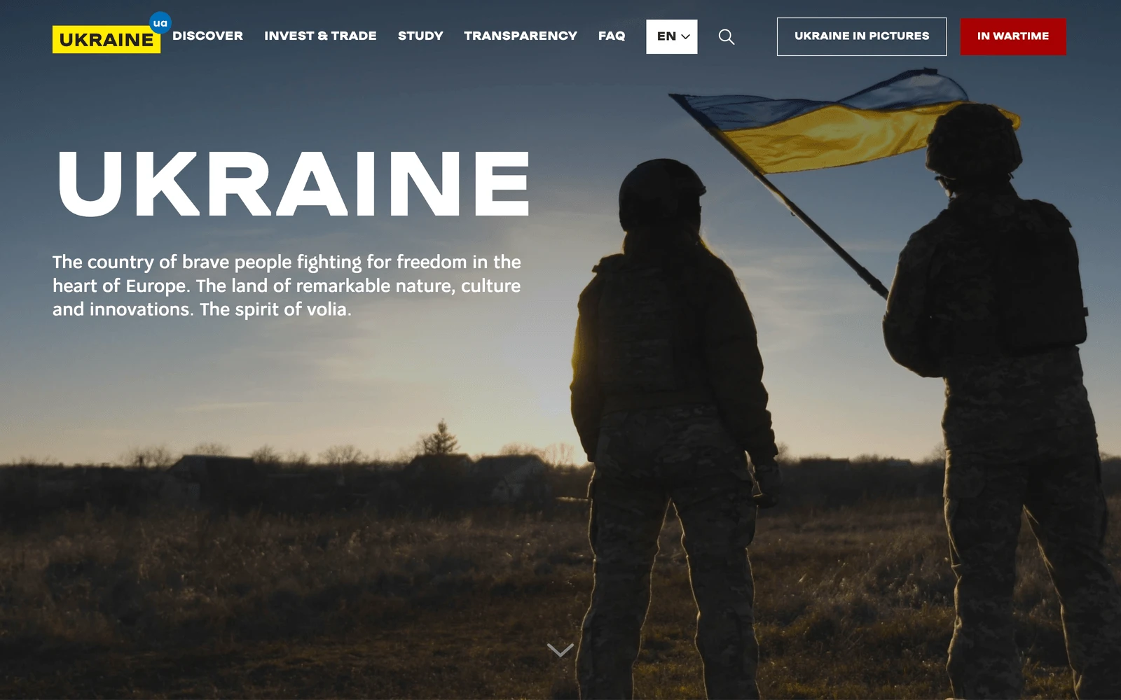 Top screenshot of Ukraine.ua