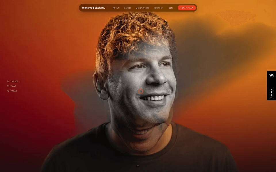 Screenshot of MohamedShehata.net